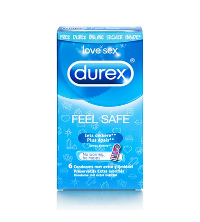 Feel Safe Condoms Durex (6 pcs)