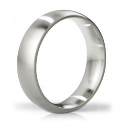Earl Brushed Steel Love Ring Mystim