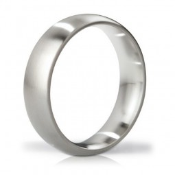 Earl Brushed Steel Love Ring Mystim