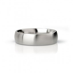 Earl Brushed Steel Love Ring Mystim