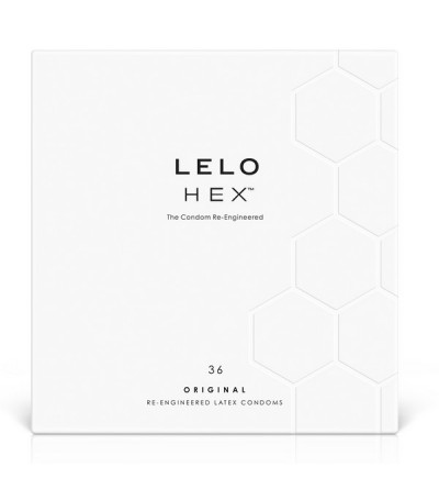 Kondoms HEX Oriġinali Lelo 24085 (36 biċċa)