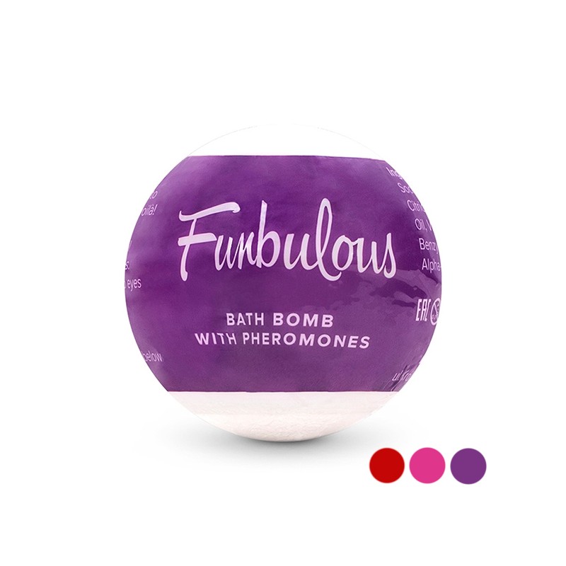 Бомбочка для ванной с феромонами Obsessive