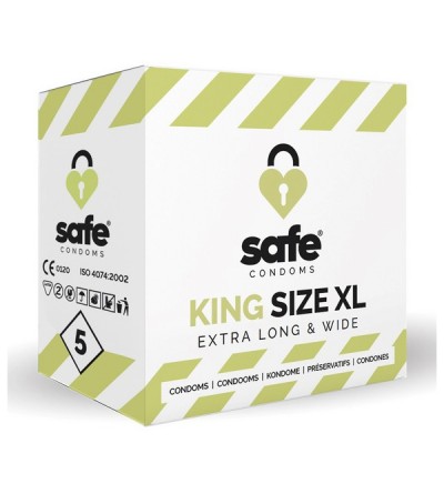 Prezervatīvi King XL Safe