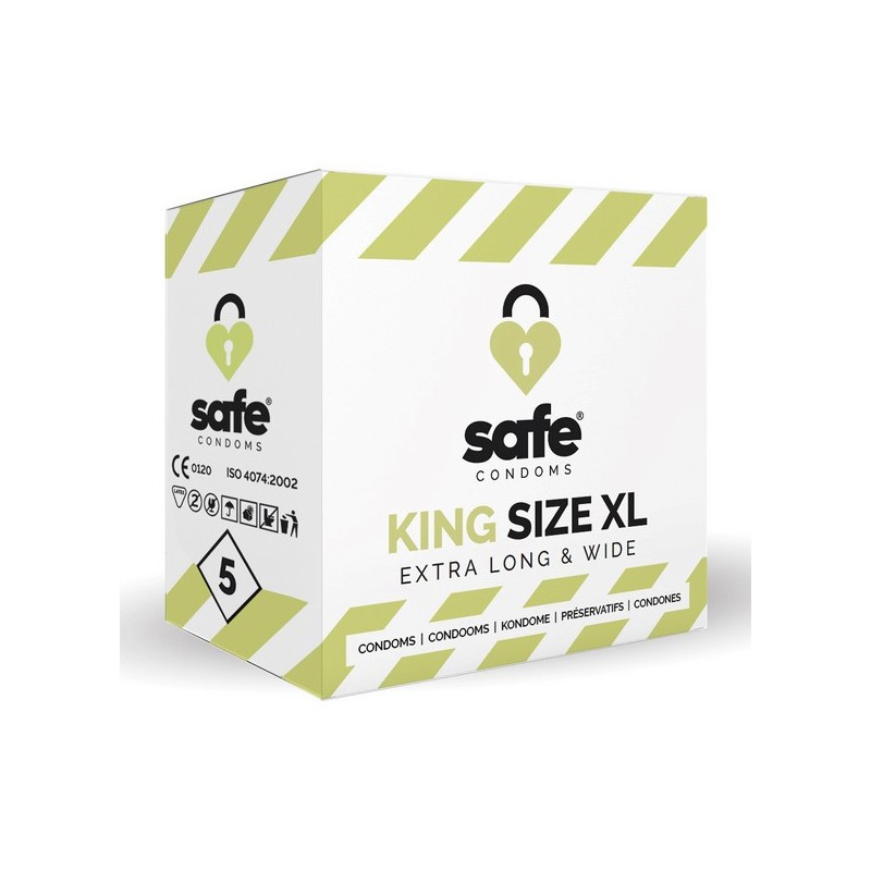 Prezervatīvi King XL Safe