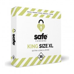 Prezervatīvi King XL Safe