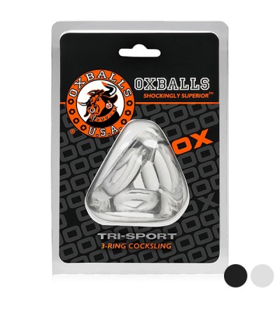 Tri-Sport dzimumlocekļa gredzeni Oxballs
