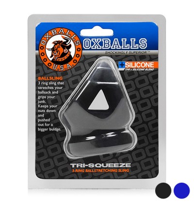 Tri-Squeeze dzimumlocekļa gredzeni Oxballs