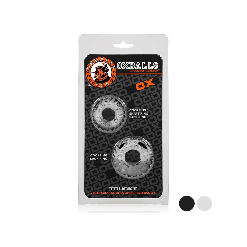 Truckt dzimumlocekļa gredzeni Oxballs (2 pcs)