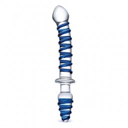 Is-Sur Swirly Double Ended Dildo Glas