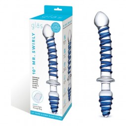 Dildo Mr. Swirly Double Ended Glas