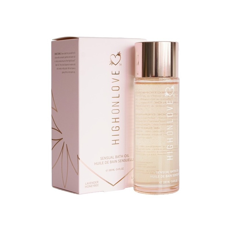 Żejt tal-Ġisem Lavander Honeybee Highonlove (100 ml)