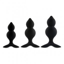 Bibi Twin Anal Plug FeelzToys (3 pcs)