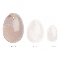 Yoni Eggs La Gemmes Rose quartz