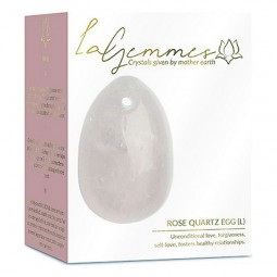 Yoni Eggs La Gemmes Rose quartz