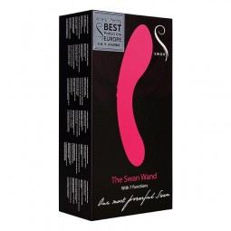 Wand Massager Swan Rechargeable Pink