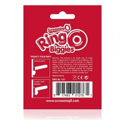 Ringo Biggies Dzimumlocekļa Gredzeni The Screaming O