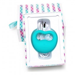 Couples Massager Rev Finger Lovelife by OhMiBod Turquoise