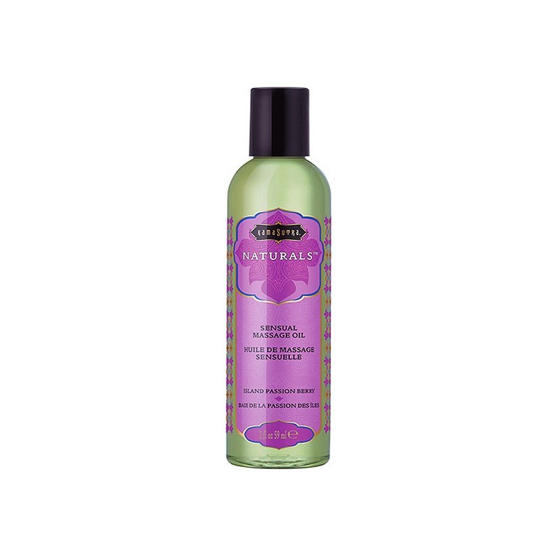 Olio per Massaggio Erotico Island Passion Berry Kama Sutra (59 ml)