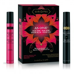 Gel Stimolante per Coppie Warming & Prolonger Kama Sutra (2 pcs)