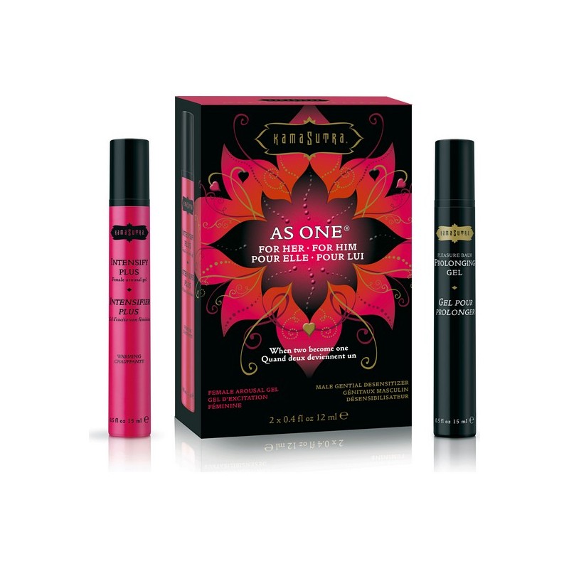 Stimulējošs Gels Pāriem Warming & Prolonger Kama Sutra (2 pcs)