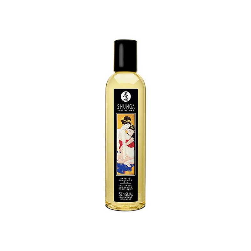 Erotiskā masāžas eļļa Island Blossoms Shunga (250 ml)