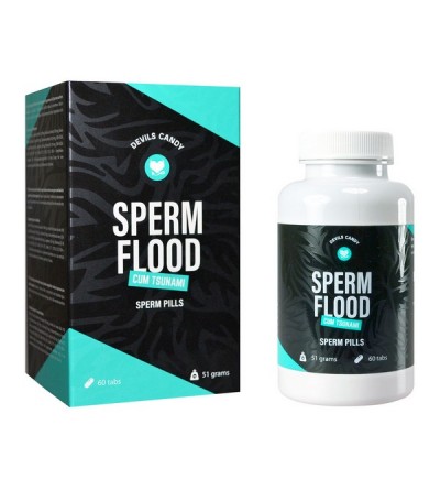 Таблетки для улучшения качества спермы Sperm Flood Devils Candy