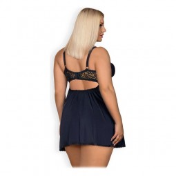 Babydoll & Tanga Drimera Obsessive Azzurro