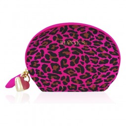 Pie Sienas Stiprināms Masāžas Rīks Lovely Leopard Mini Rianne S
