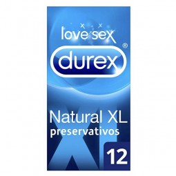 Kondoms XL Naturali Durex (12 uds)