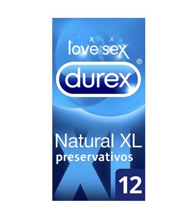 Preservativi Natural XL Durex (12 uds)