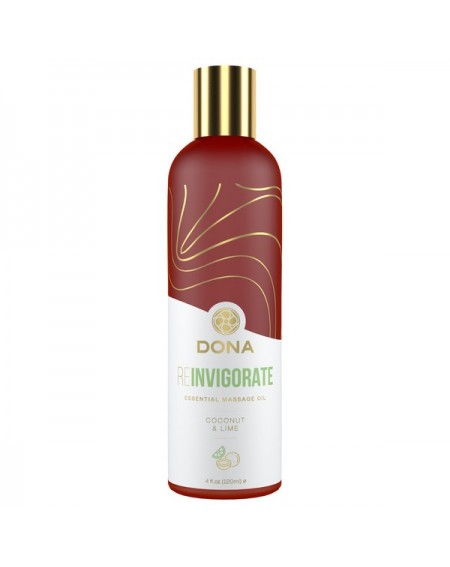 Olio per Massaggio Erotico Reinvigorate Dona 04560 (120 ml)