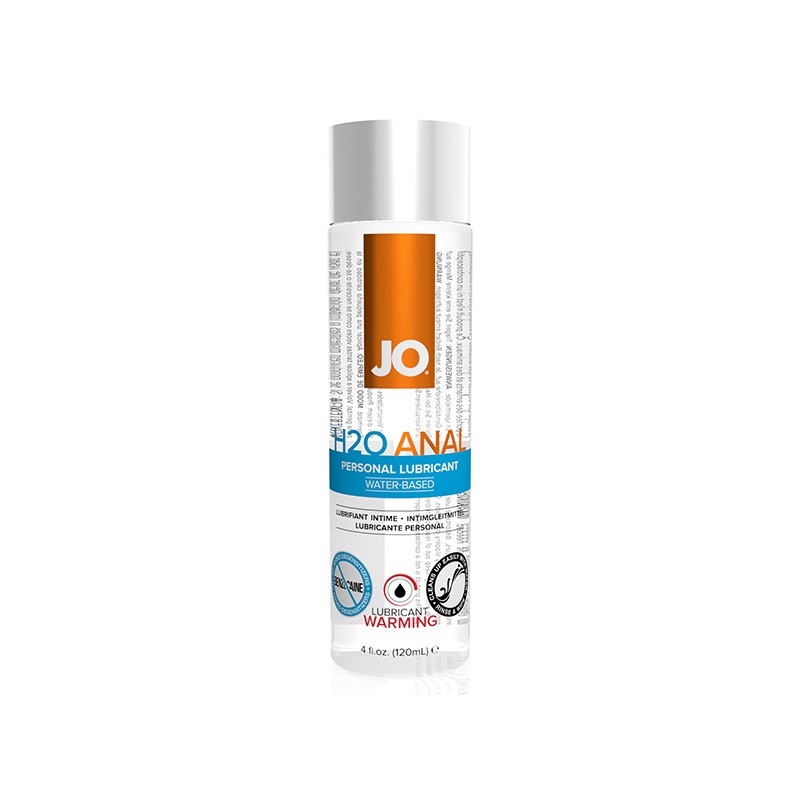 Tisħin tal-Lubrikant Anal H2O 120 ml Sistema Jo 40110