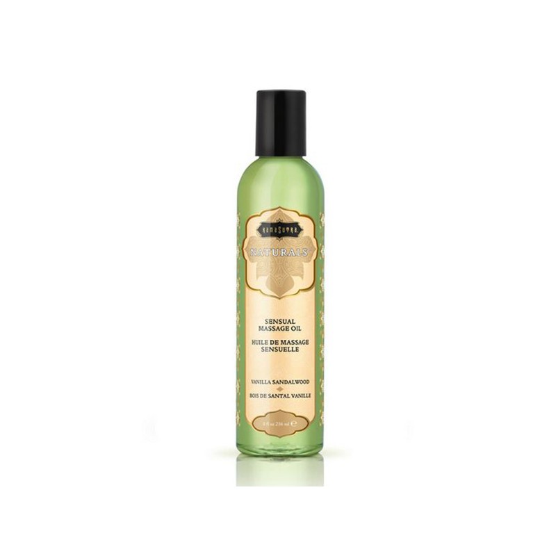 Olio Per Massaggi Naturals Vaniglia e Sandalo Kama Sutra 10244