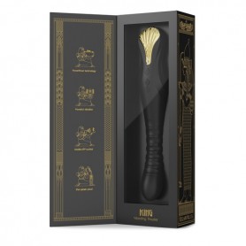 Vibrators King Thruster Obsidian Zalo Melns