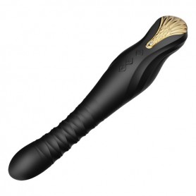 Vibrators King Thruster Obsidian Zalo Melns