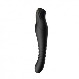 Vibrators King Thruster Obsidian Zalo Melns