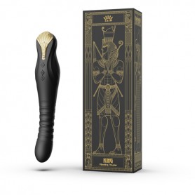 Vibrators King Thruster Obsidian Zalo Melns