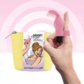 Vibrators Magic Finger FeelzToys Rozā