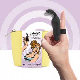 Вибратор Magic FeelzToys Чёрный