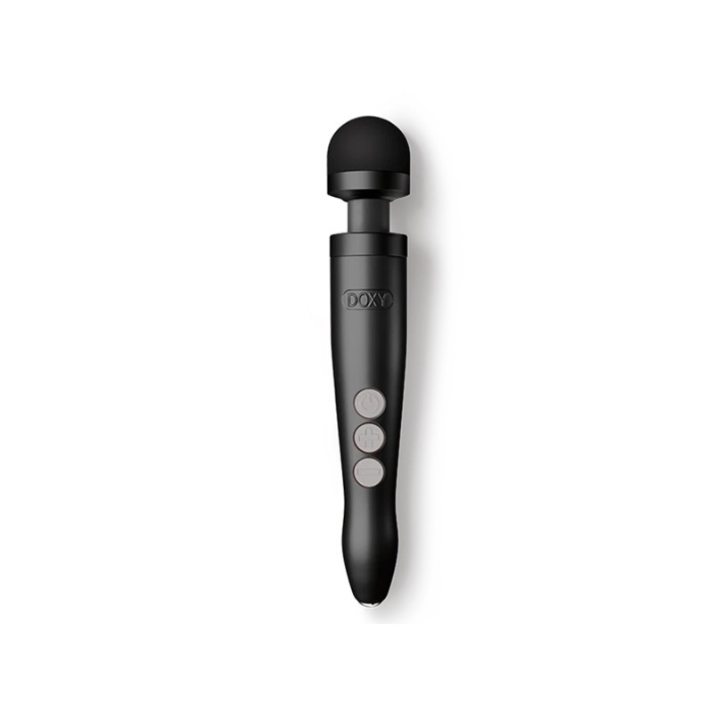 Wand Massager Die Cast 3R Wand Doxy Black