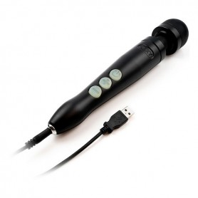 Wand Massager Die Cast 3R Wand Doxy Black