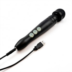 Wand Massager Die Cast 3R Wand Doxy Black