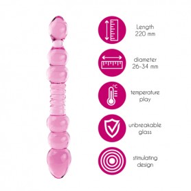 Dildo FeelzToys Glazzz Glass Ħolm Ħelu