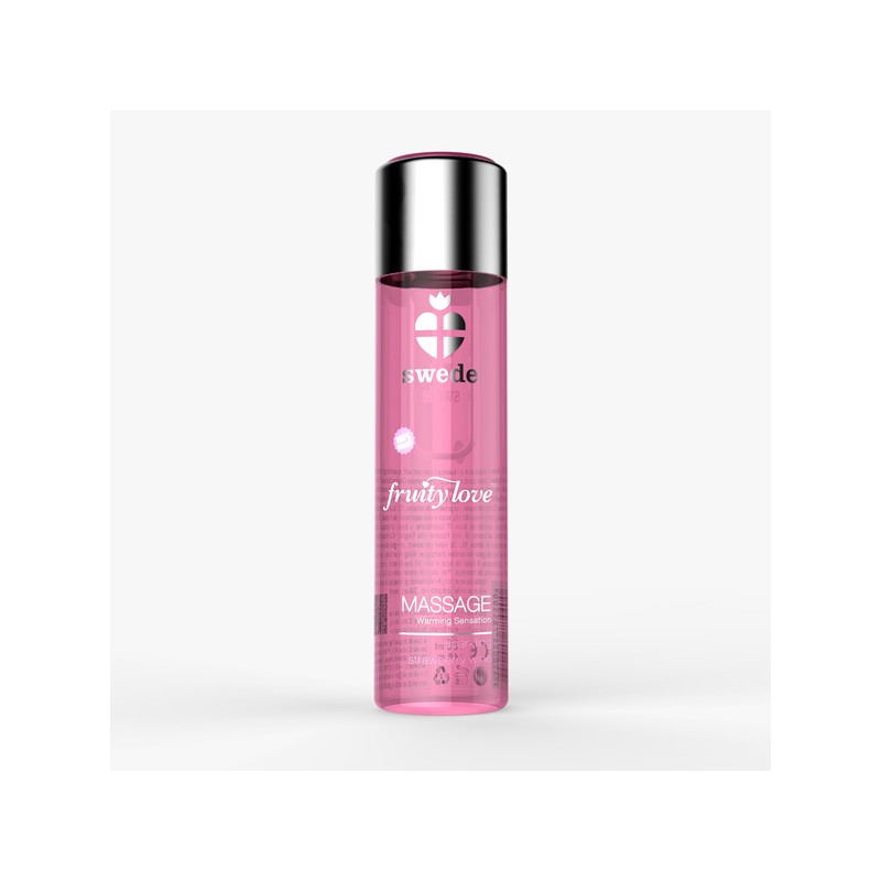 Лосьон для массажа Fruity Love Massage Sparkling Strawberry Wine Swede (120 ml)