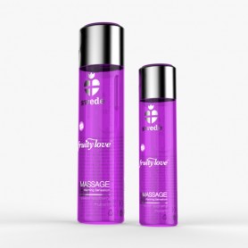 Massage Lotion Fruity Love Massage Sweet Raspberry Rhubarb Swede (120 ml)