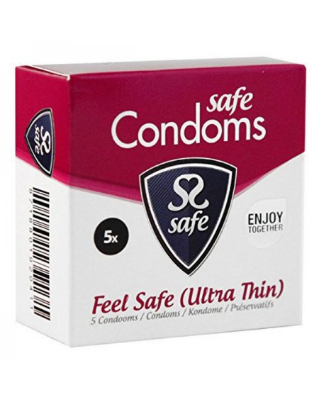 Ультратонкие презервативы Feel Safe 5 штук Safe 20411