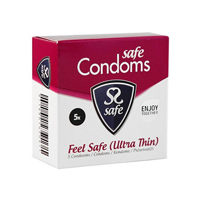 Feel Safe Condoms Ultra-Thin (5 pcs) Safe 20411