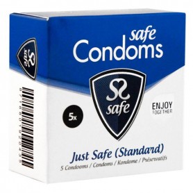 Preservativi Just Safe Standard (5 unità) Safe 20435