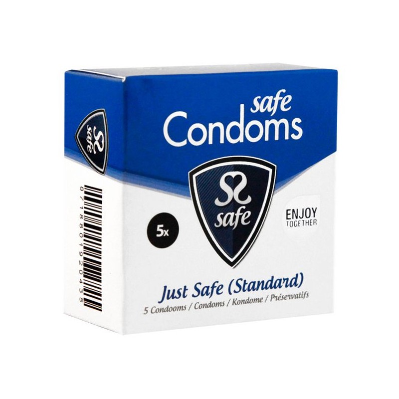 Standarta prezervatīvi Just Safe (5 gab.) Safe 20435
