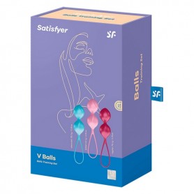 C03 Vaginālās Lodītes Satisfyer V Balls (3 pcs)